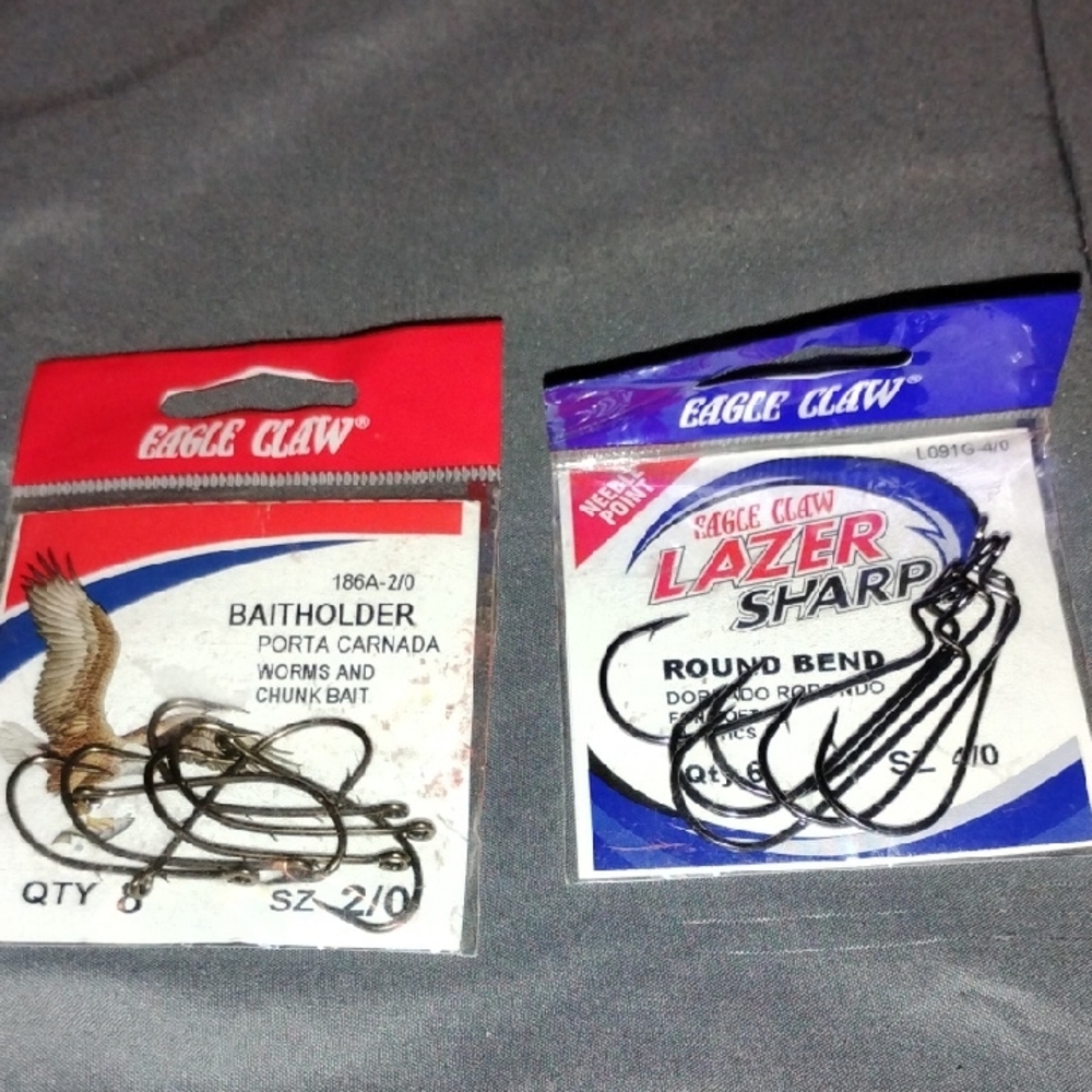 Eagle Claw Fishing Hooks Set